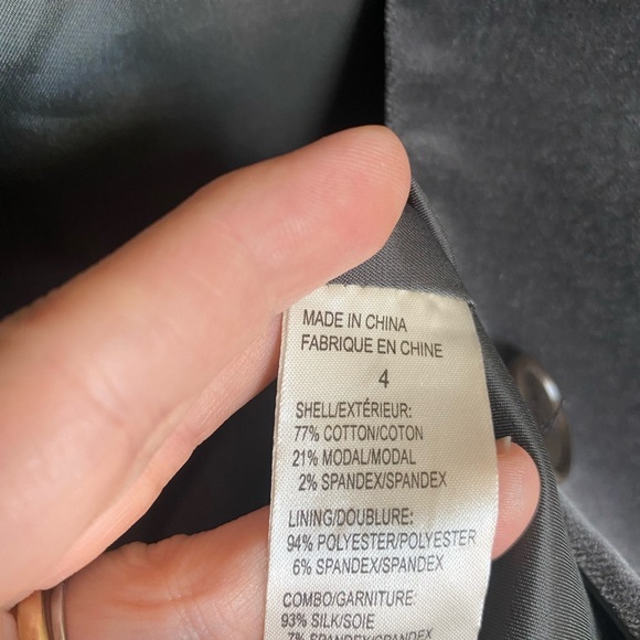 New Theory Velvet Tuxedo Blazer Size 4 - Picture 5 of 10